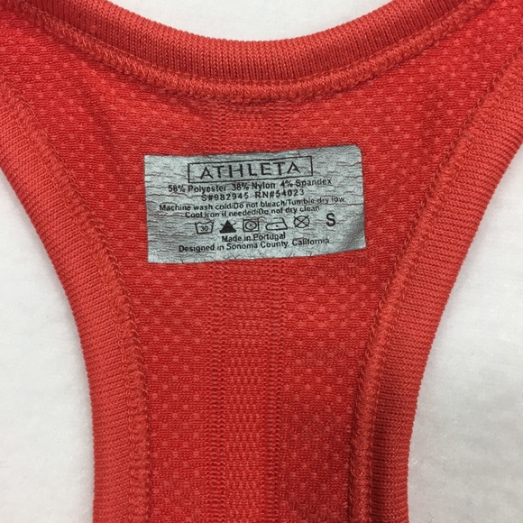 SOLD❌ Athleta Racerback Tank Fastest Track Ruched - Picture 4 of 8